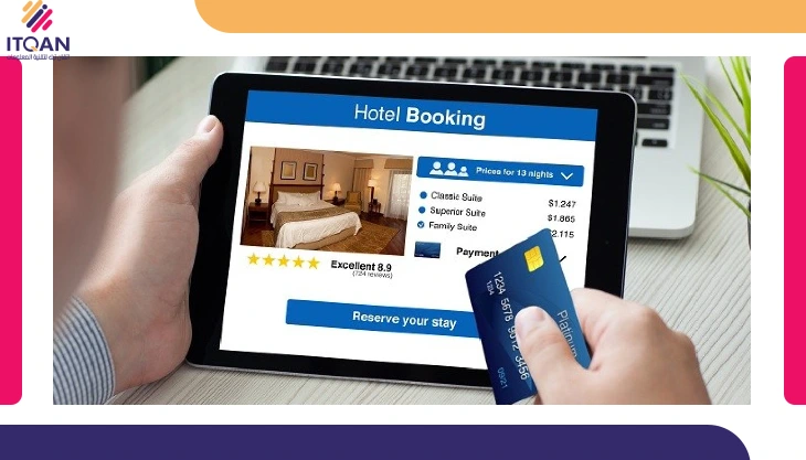 تصميم تطبيق مثل booking